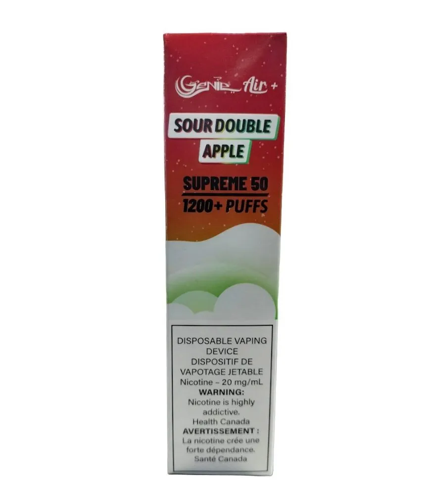 GENIE AIR PLUS 1200 SOUR DOUBLE APPLE