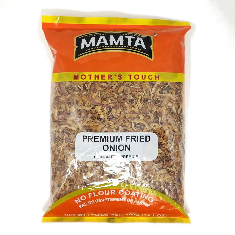 Mamta Premium Fried Onion No Coating 400g