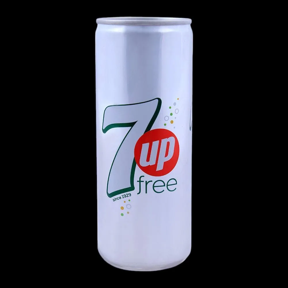 7up Free Tin 250ML