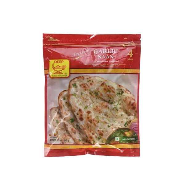 Deep Frozen Naan Garlic 333g