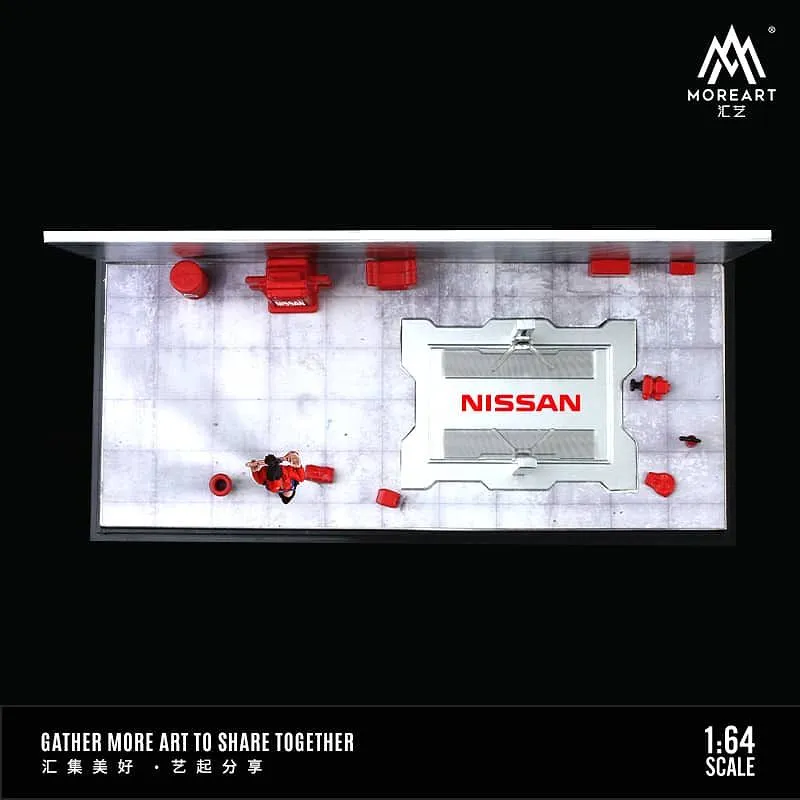 MOREART | AUTO REPAIR SHOP DIORAMA | NISSAN