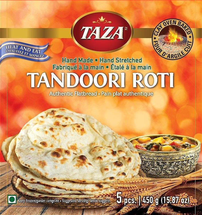 Taza Tandoori Roti 5 Pcs