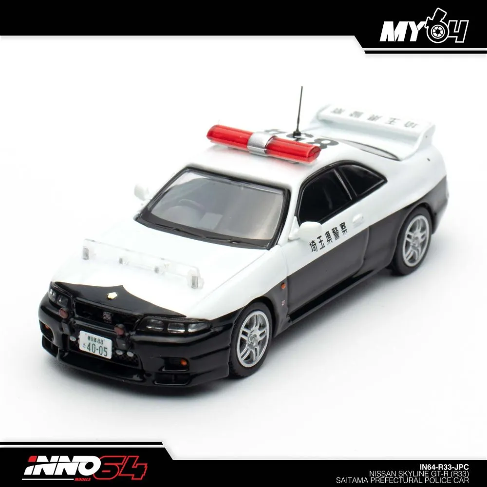 INNO64 | NISSAN SKYLINE GT-R R33 | JAPANESE POLICE