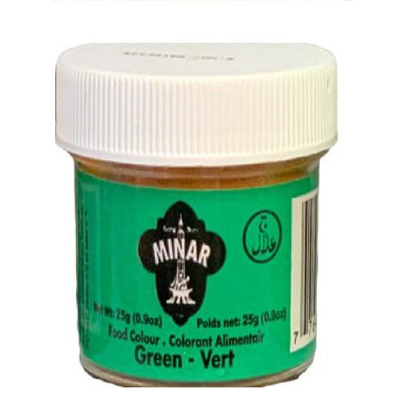 Minar Green Food Coloring 25g