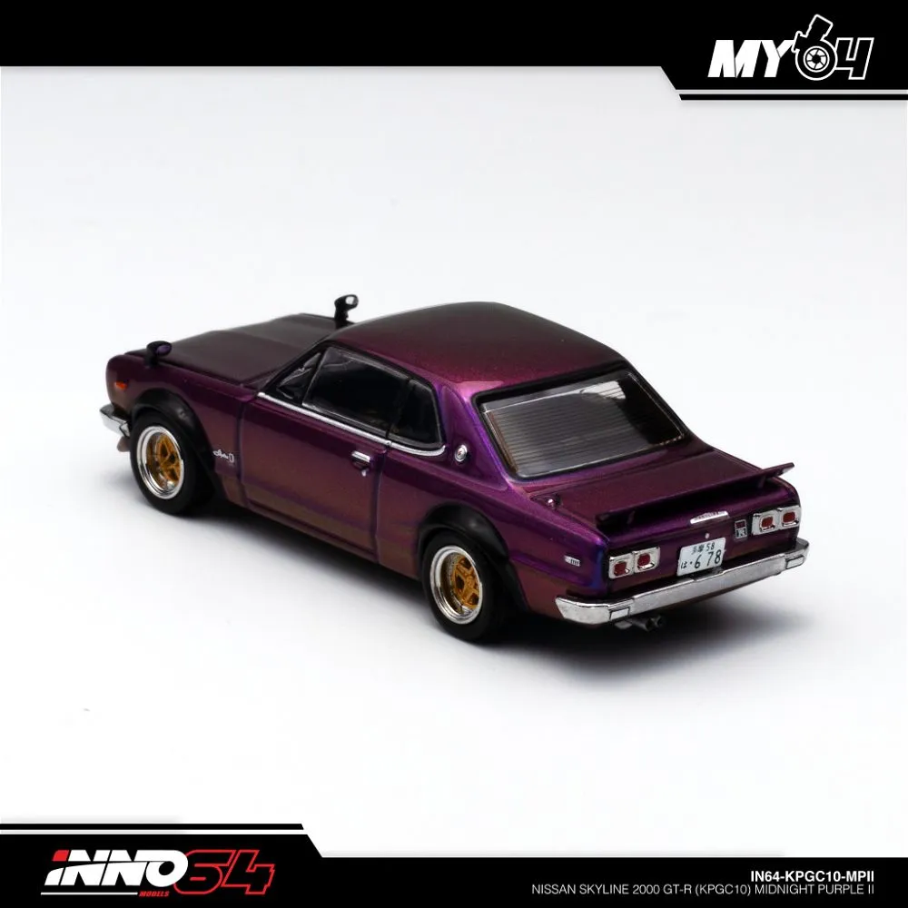 INNO64 | NISSAN SKYLINE 2000 GT-R KPGC10 | MAGIC PURPLE