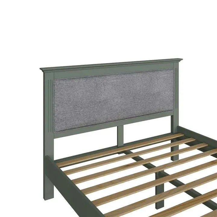 Bernay Green Double Bed