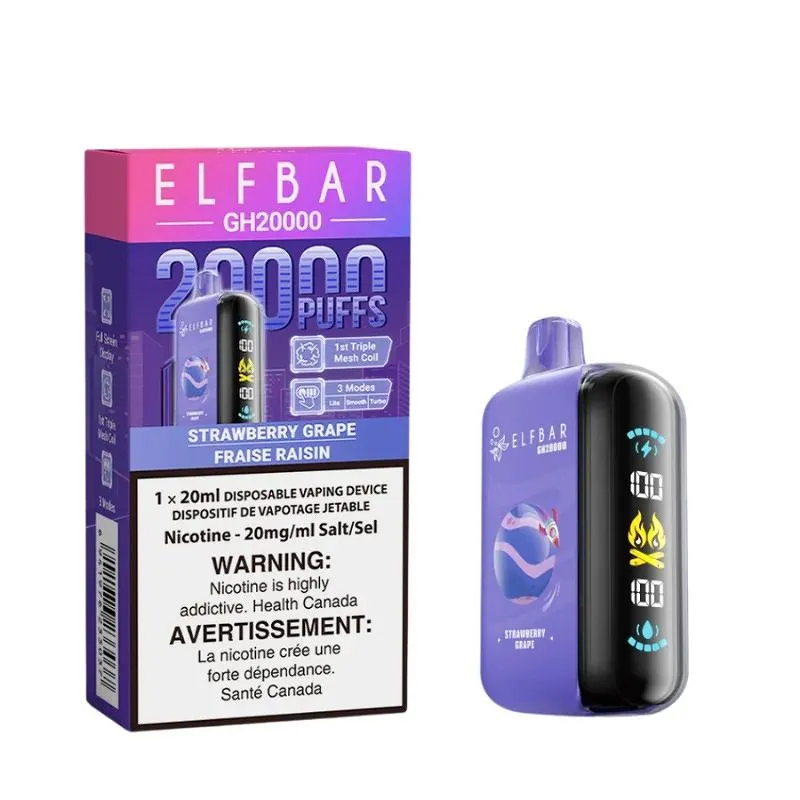 ELFBAR 20000 Strawberry Grape