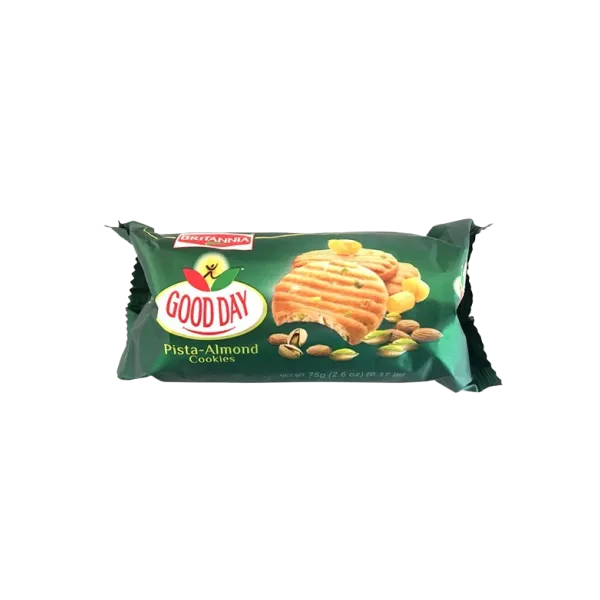 Britannia Good Day Pista Almond 75 g