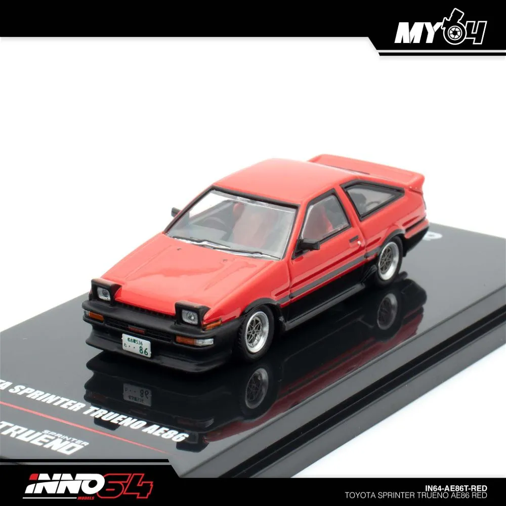 INNO64 | TOYOTA AE86 SPRINTER TRUENO RED