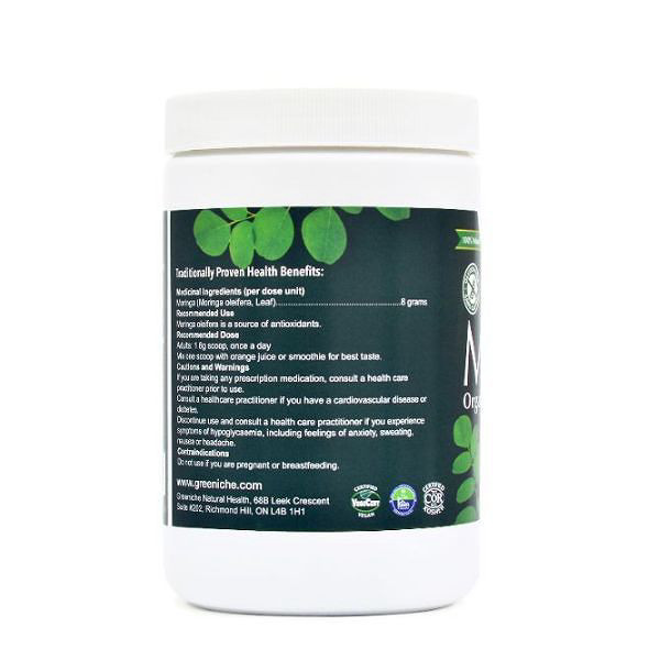 Greeniche Moringa (Powder) - Moringa Oleifera Dried Leaf Powder