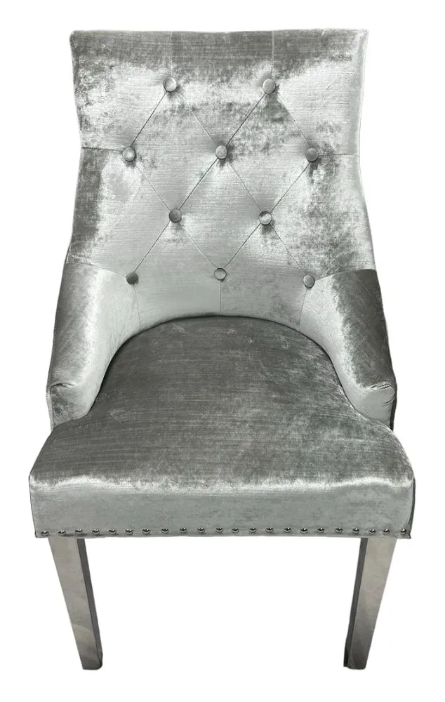 Vardo Silver Chair