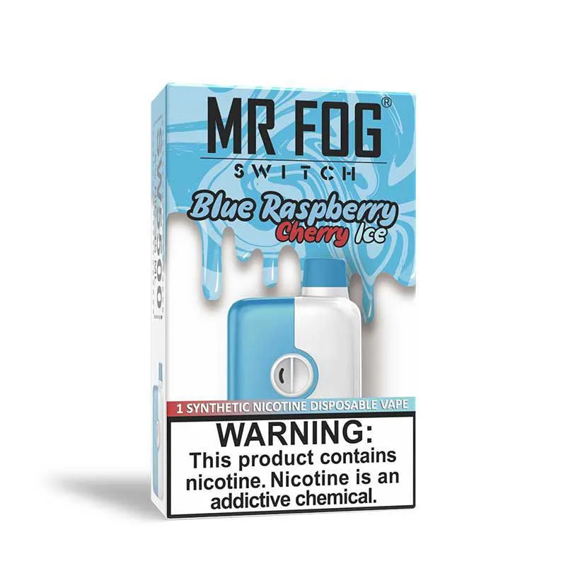 MR FOG 5500 BLUE RASPBERRY CHEERY ICE