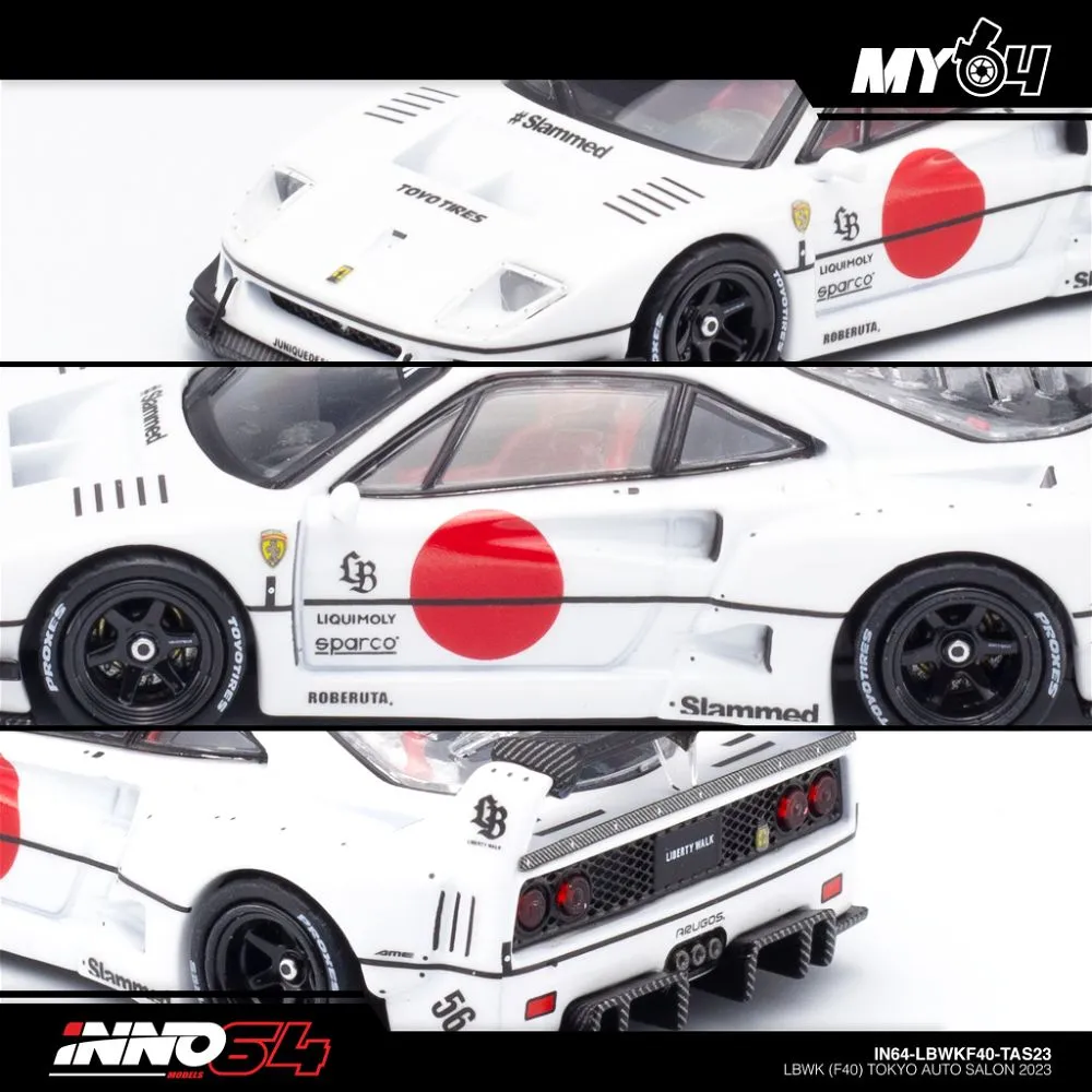 INNO64 | FERRARI F40 LBWK | TOKYO AUTO SALON 2023