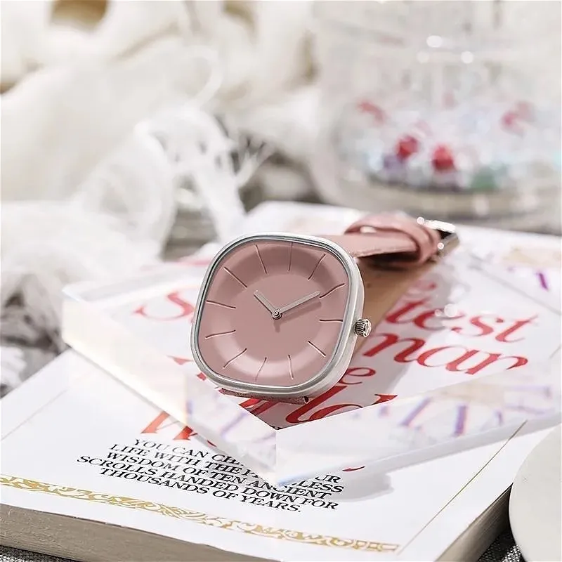 Pink Square Watch