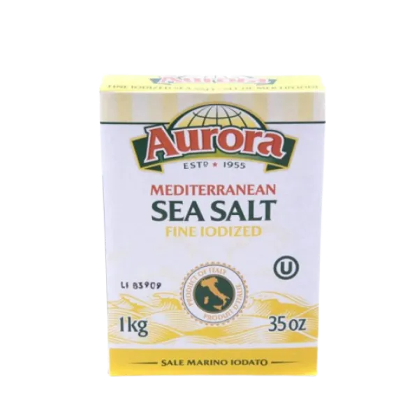 Aurora Mediterranean Sea Salt Fine Iodized 1Kg