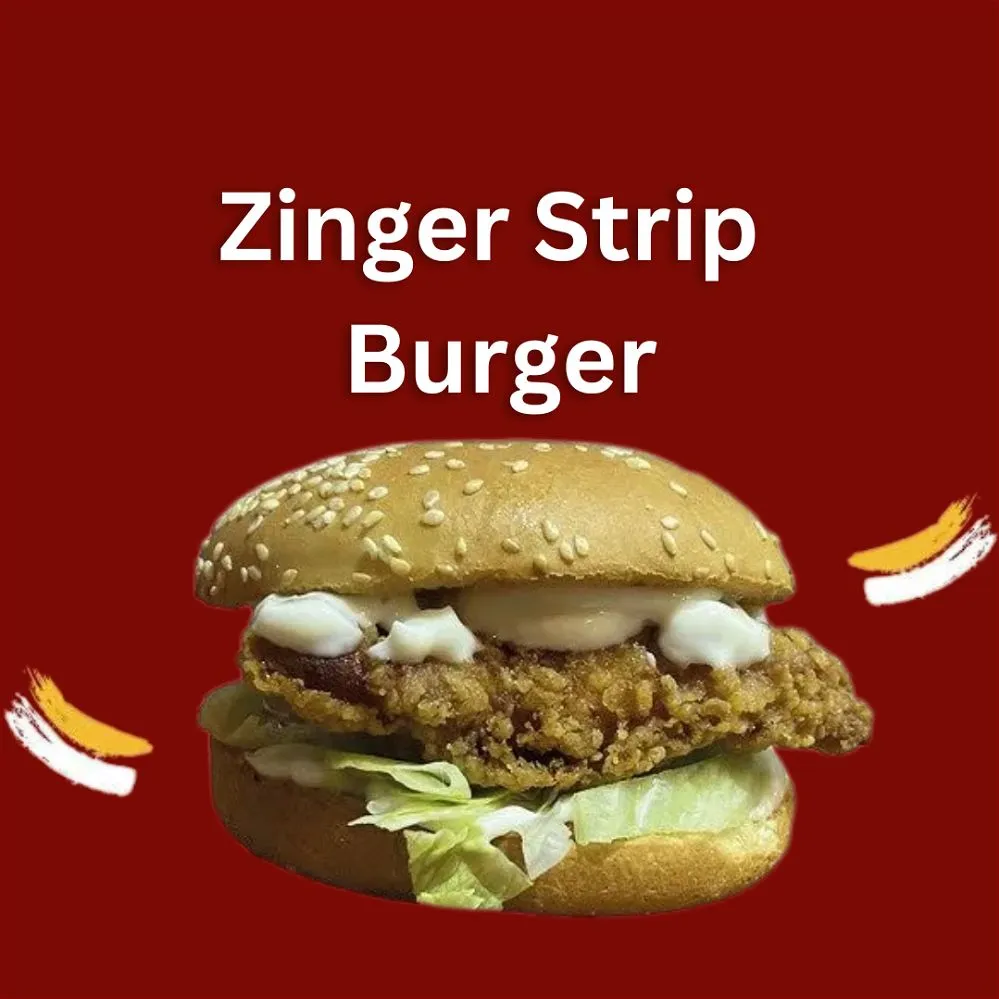 Zinger Strip Burger