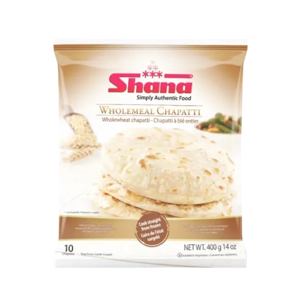 Shana Frozen Wholemeal Chappati 10 pieces