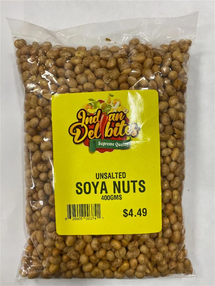 Unsalted Soya Nuts 400 G