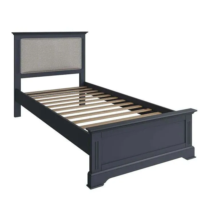 Reims Dark Grey Single Bed