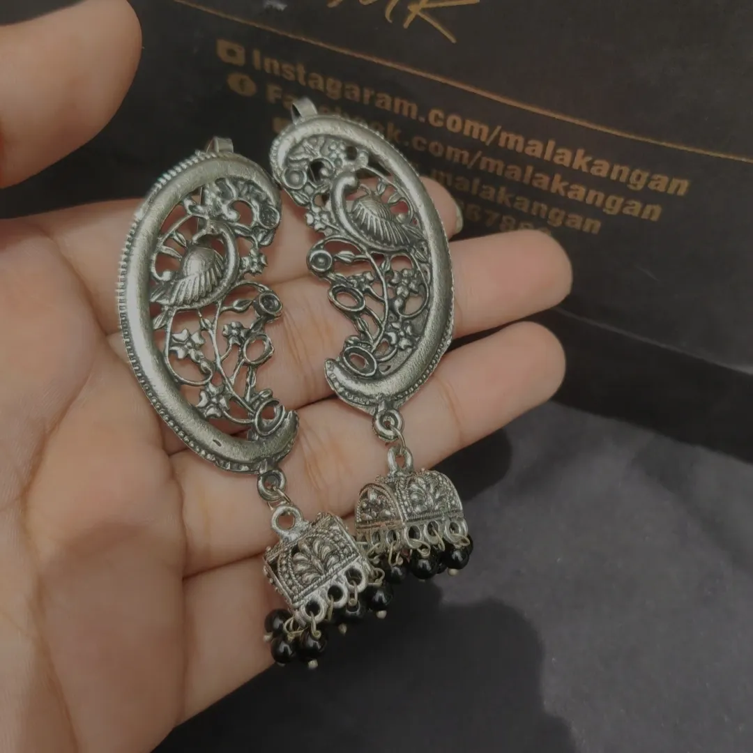 Oxidized earcuffs