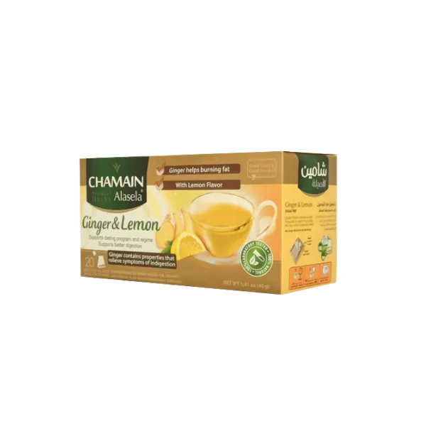 Chamain Ginger and Lemon 20bags