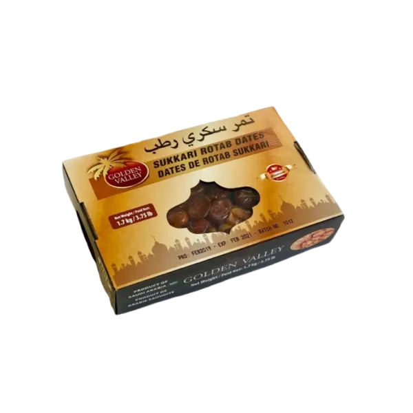 Golden Valley Sukkari Rotab Dates 1.7Kg