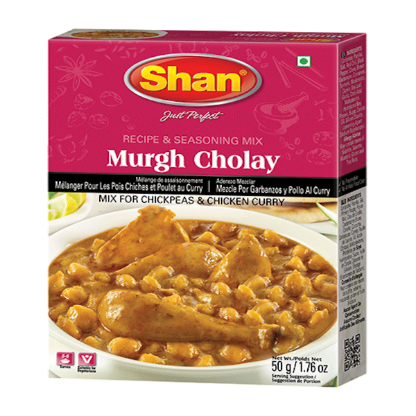 Shan Murgh Chohlay Curry Mix 50 G