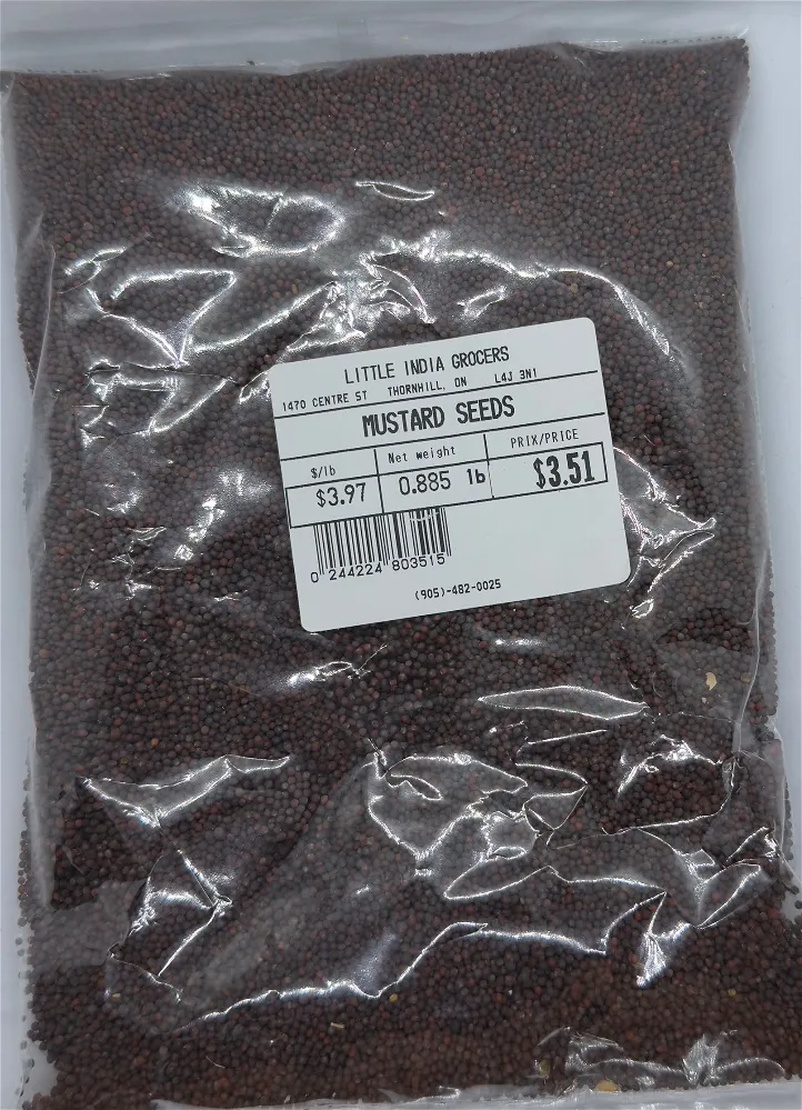 MUSTARD SEEDS 400GM (PER LB)