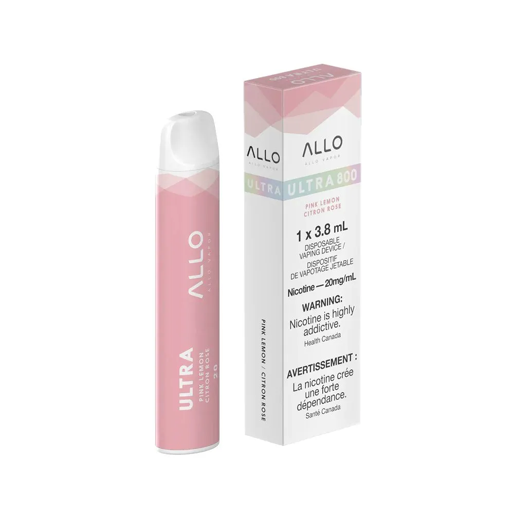 ALLO ULTRA 800 PINK LEMON