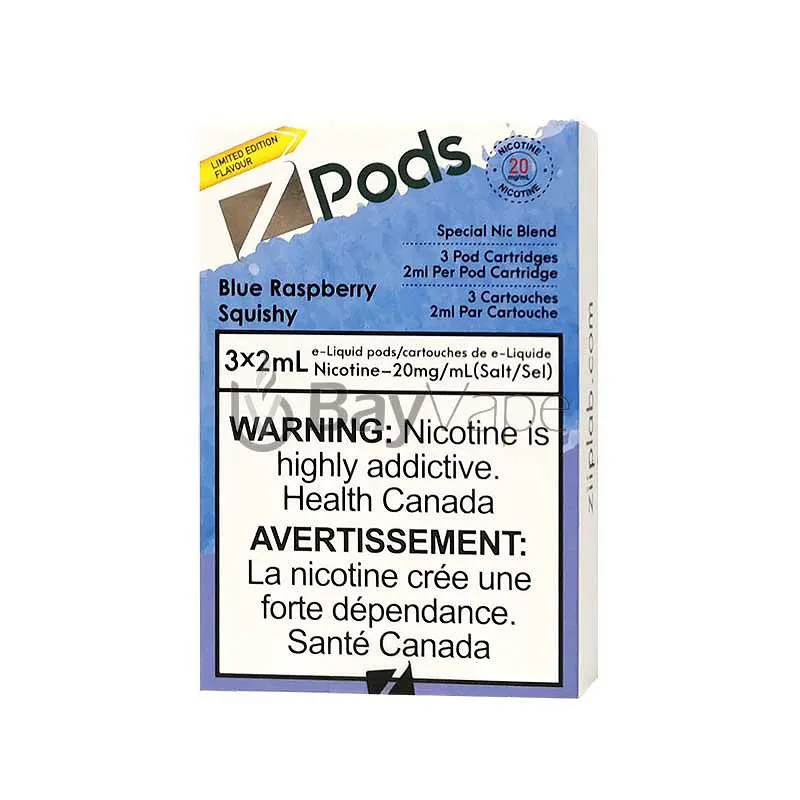 Z PODS BLUE RASPBERRY SQUISHY