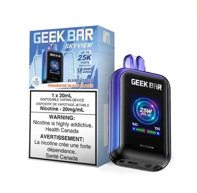 GEEK BAR 25000 BLUE RAZZ ICE