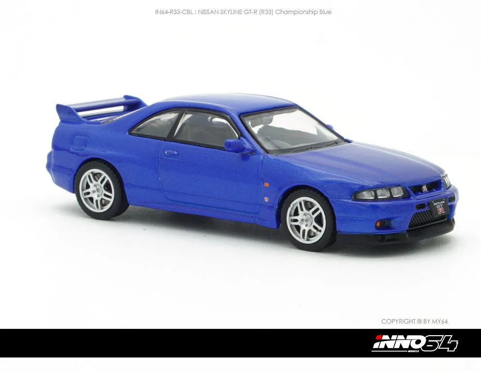 INNO64 | NISSAN SKYLINE GT-R R33 | BAYSIDE BLUE