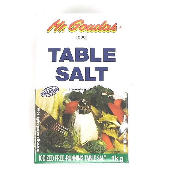 Mr Goudas Table Salt 1Kg