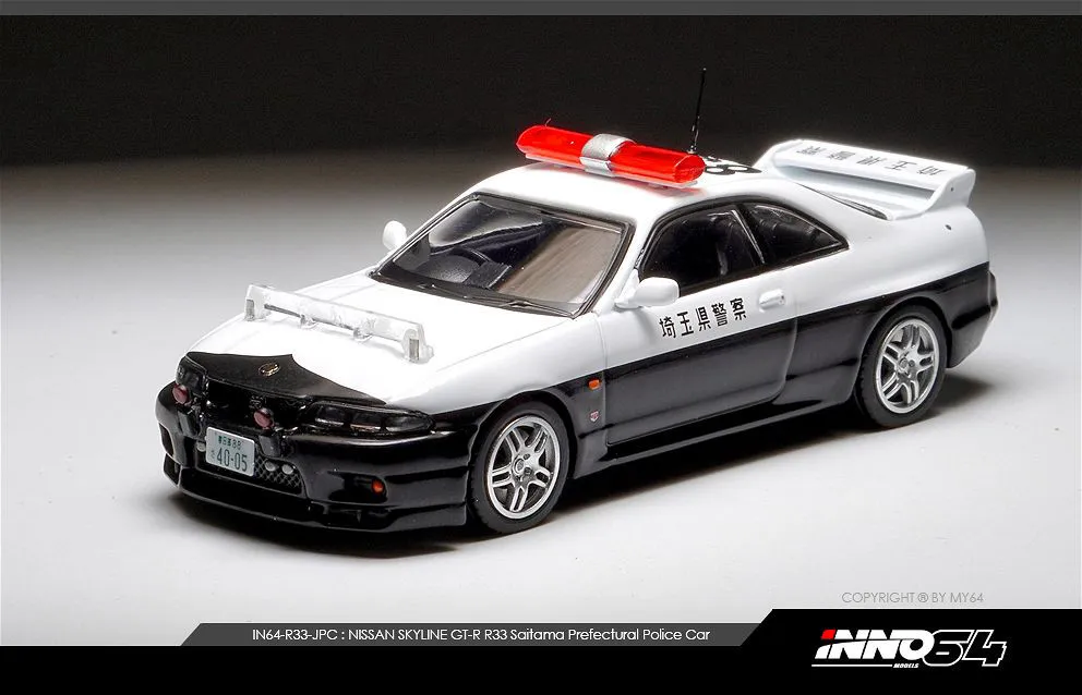 INNO64 | NISSAN SKYLINE GT-R R33 | JAPANESE POLICE