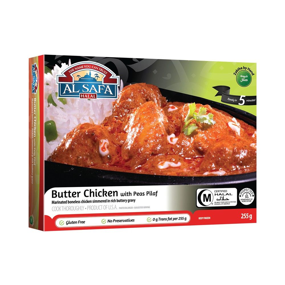 Al Safa Butter Chicken Meal 255gm X 8