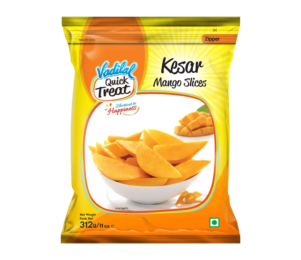 Vadilal Frozen Kesar Mango Slice 312g