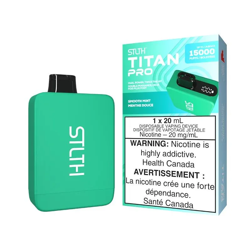 Stlth Titan Pro 15000 Smooth Mint