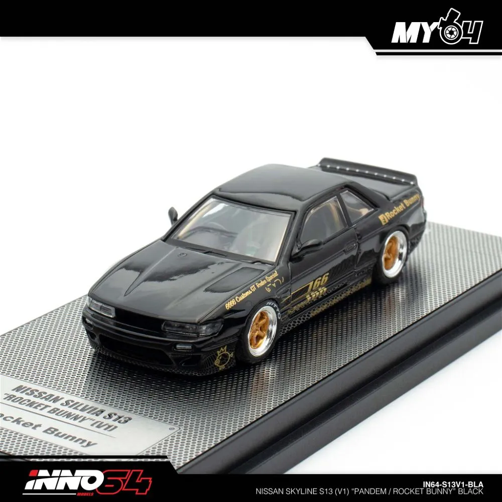 INNO64 | NISSAN SILVIA S13 'PANDEM' BLACK