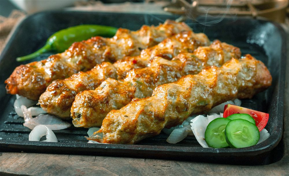 Chicken Seekh Kabab (4 Pcs) | Salt n Pepper Express