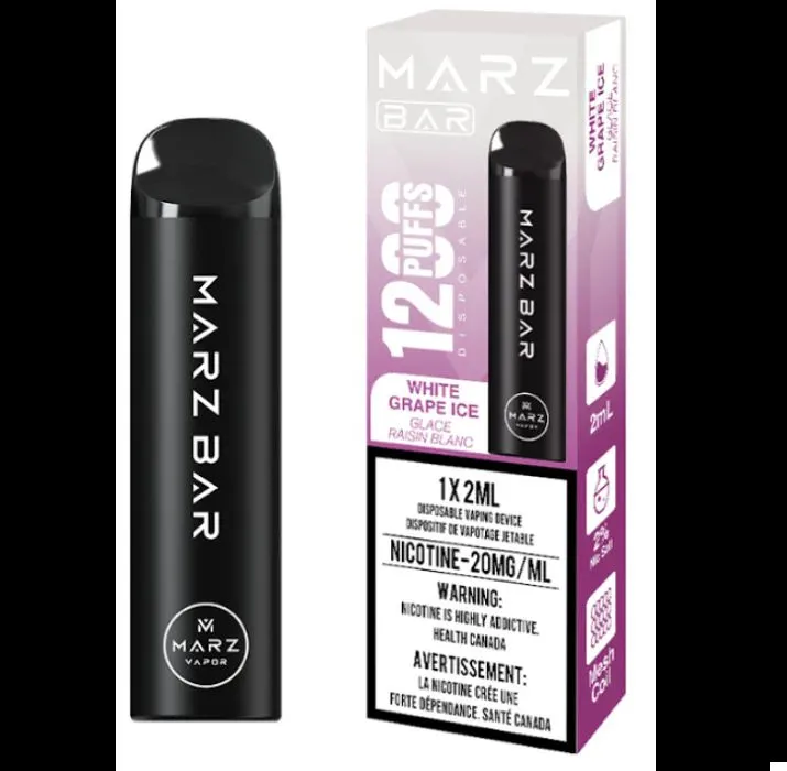 MARZ BAR 1200 WHITE GRAPE ICE