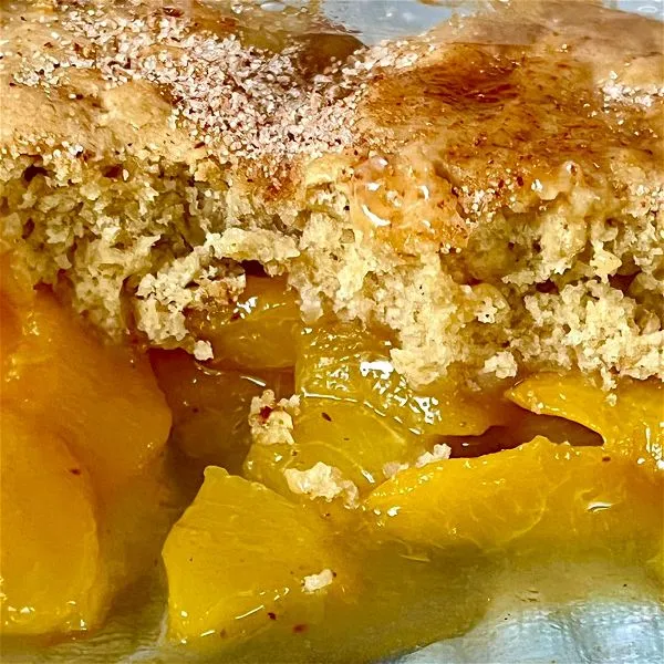 Peach Cobbler - Baked Goodies