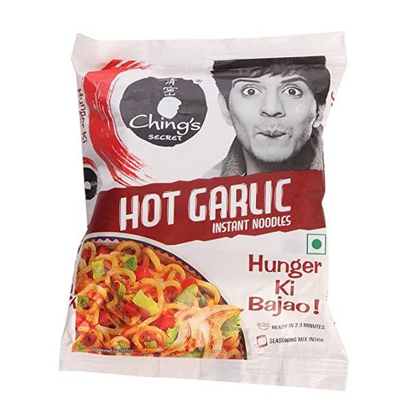 Chings Noodles Hot Garlic 60g