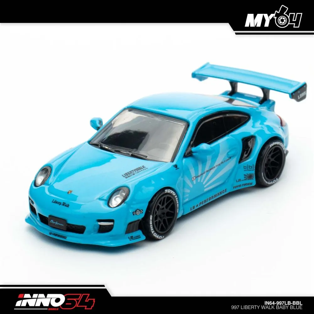 INNO64 | PORSCHE 997 LBWK | BLUE