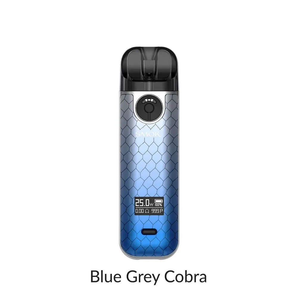 SMOK NOVA 4 KIT BLUE GREY COBRA