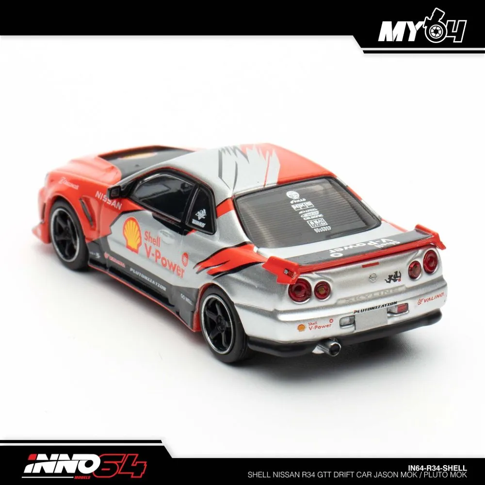 INNO64 | NISSAN SKYLINE GT-R R34 SHELL | HONG KONG TOY SALON 2022