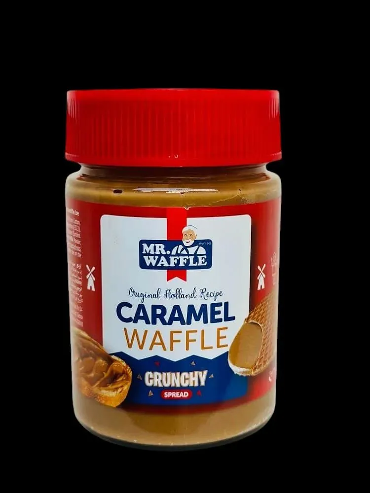 Mr Waffle - Caramel Spread Crunchy 360g