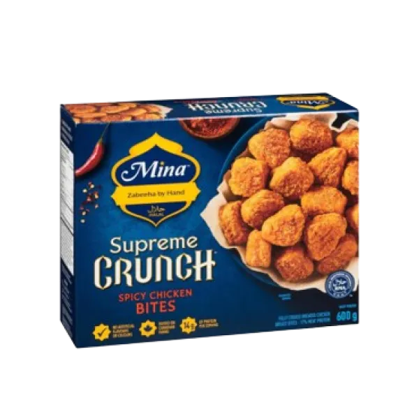 Mina Supreme Crunch Spicy Bites 600g