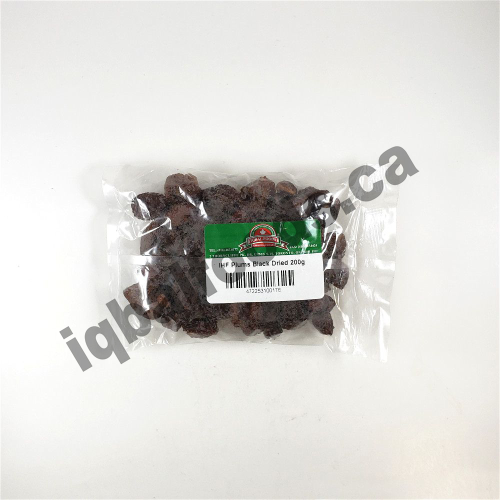 IHF Plums Black Dried 200g