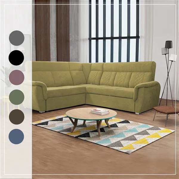 Kota Mustard Sofa Bed