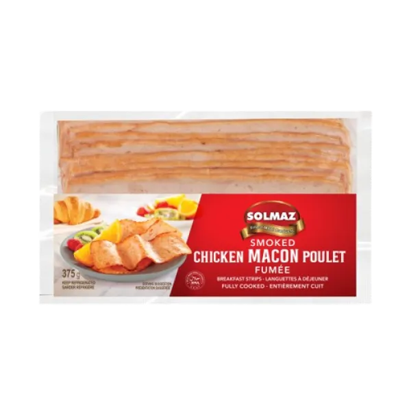 Solmaz Chicken Macon Smoked And Sliced 375g